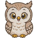 Cute Cartoon Owl
