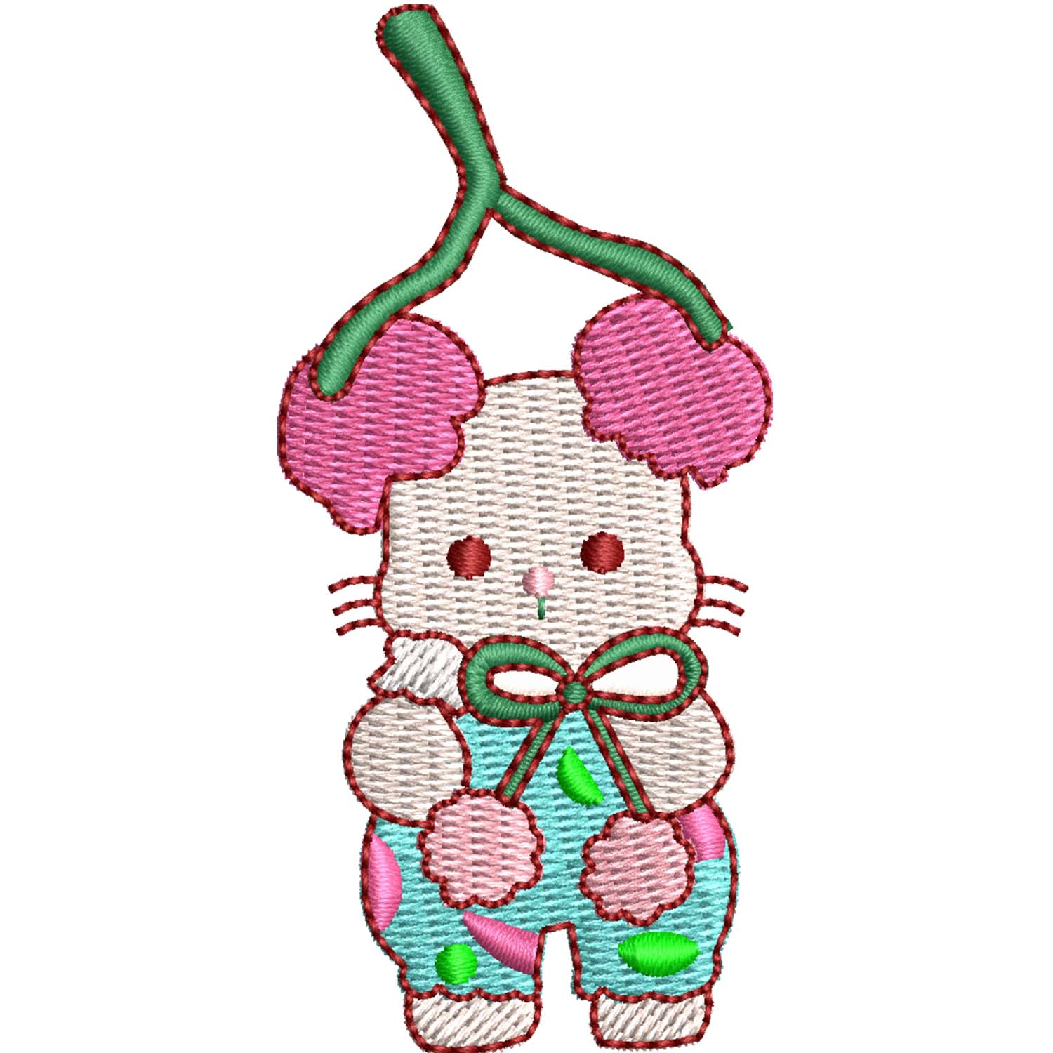 Cute Bunny with Easter Basket Cute Bunny with Easter Basket - Image 1