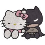 Cute Hello Kitty & Kuromi Car