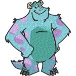 Cute Blue Monster